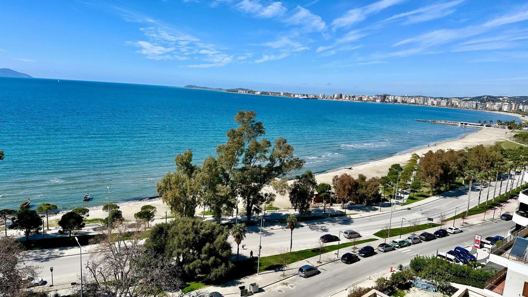 Beach Front Apartment Vlore Luaran gambar